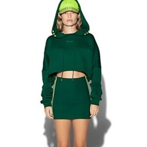 Beyoncé’s IVY Park X Adidas hooded cut out dress.